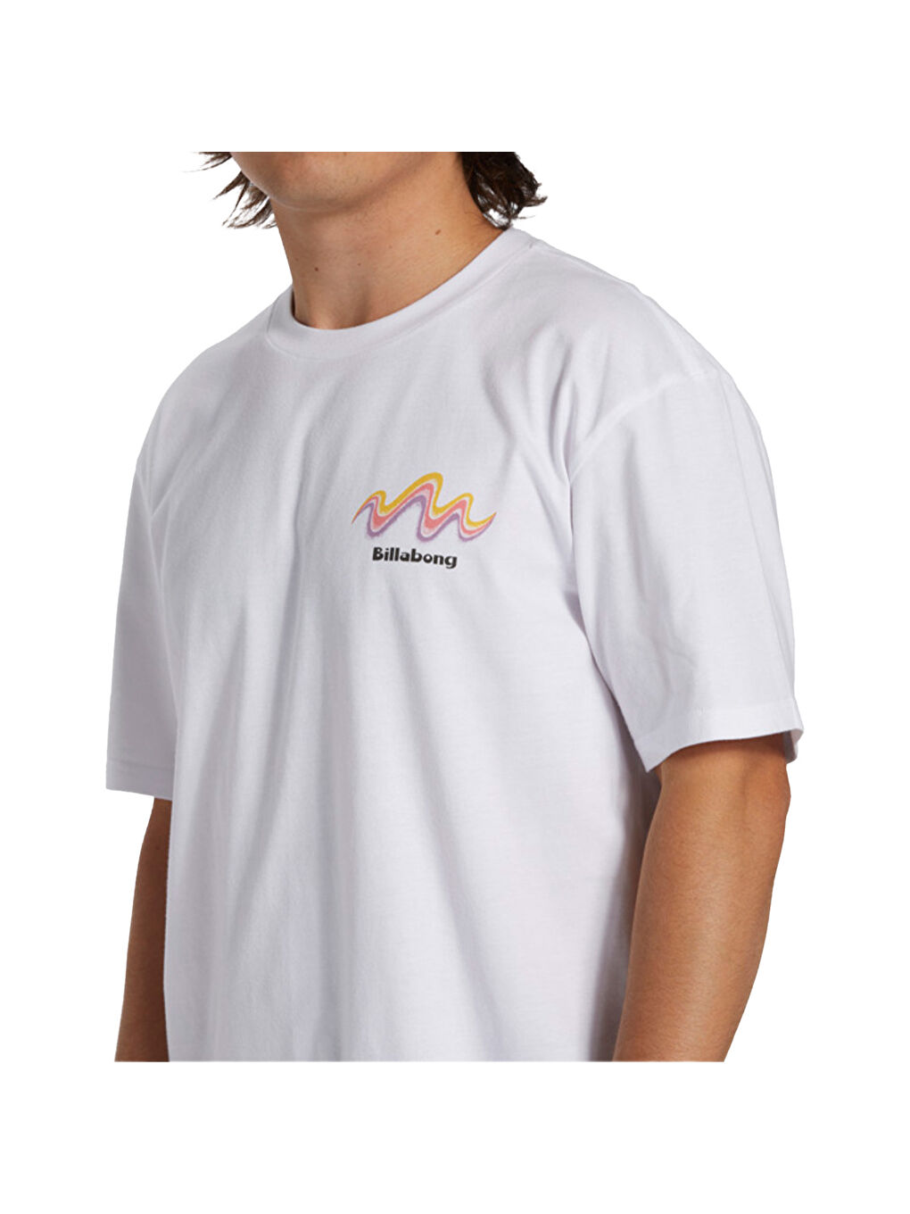 Segment Tees Erkek Beyaz Tişört-4