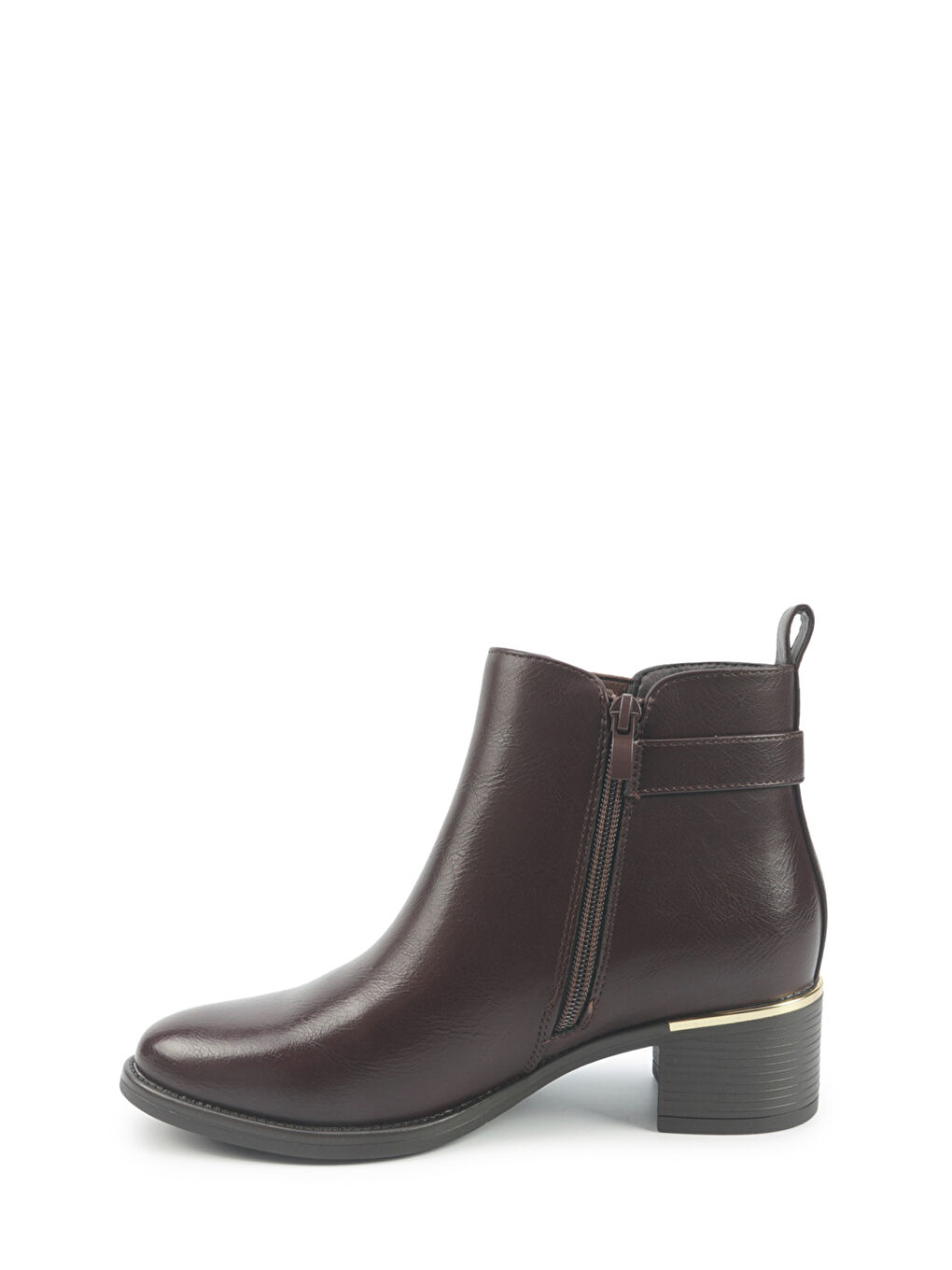 326050.Z 5PR Kahverengi Kadın Topuklu Bot-2