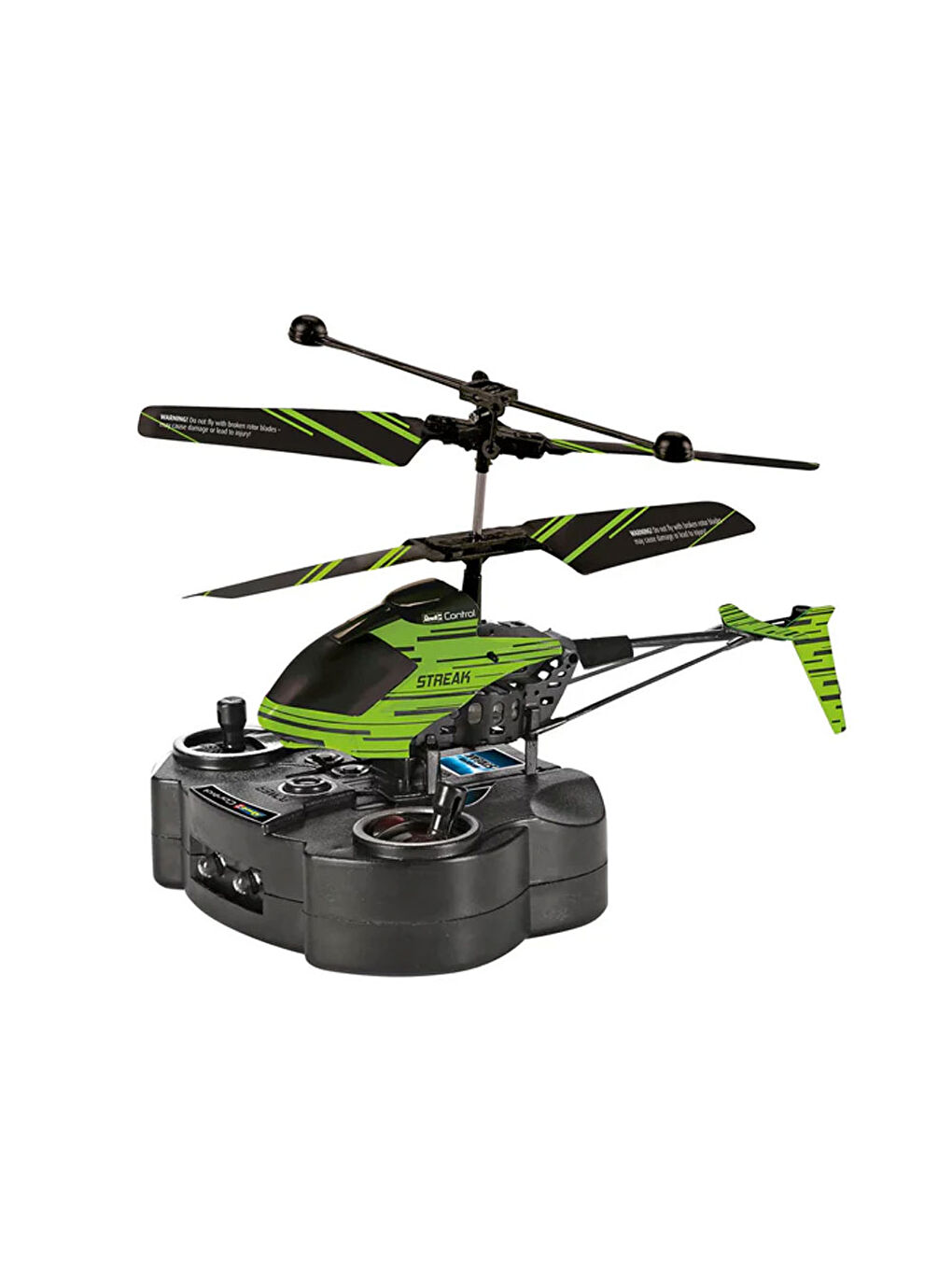 Uzaktan Kumandalı Helikopter RC Karanlıkta Parlayan Helikopter Streak 23829-2