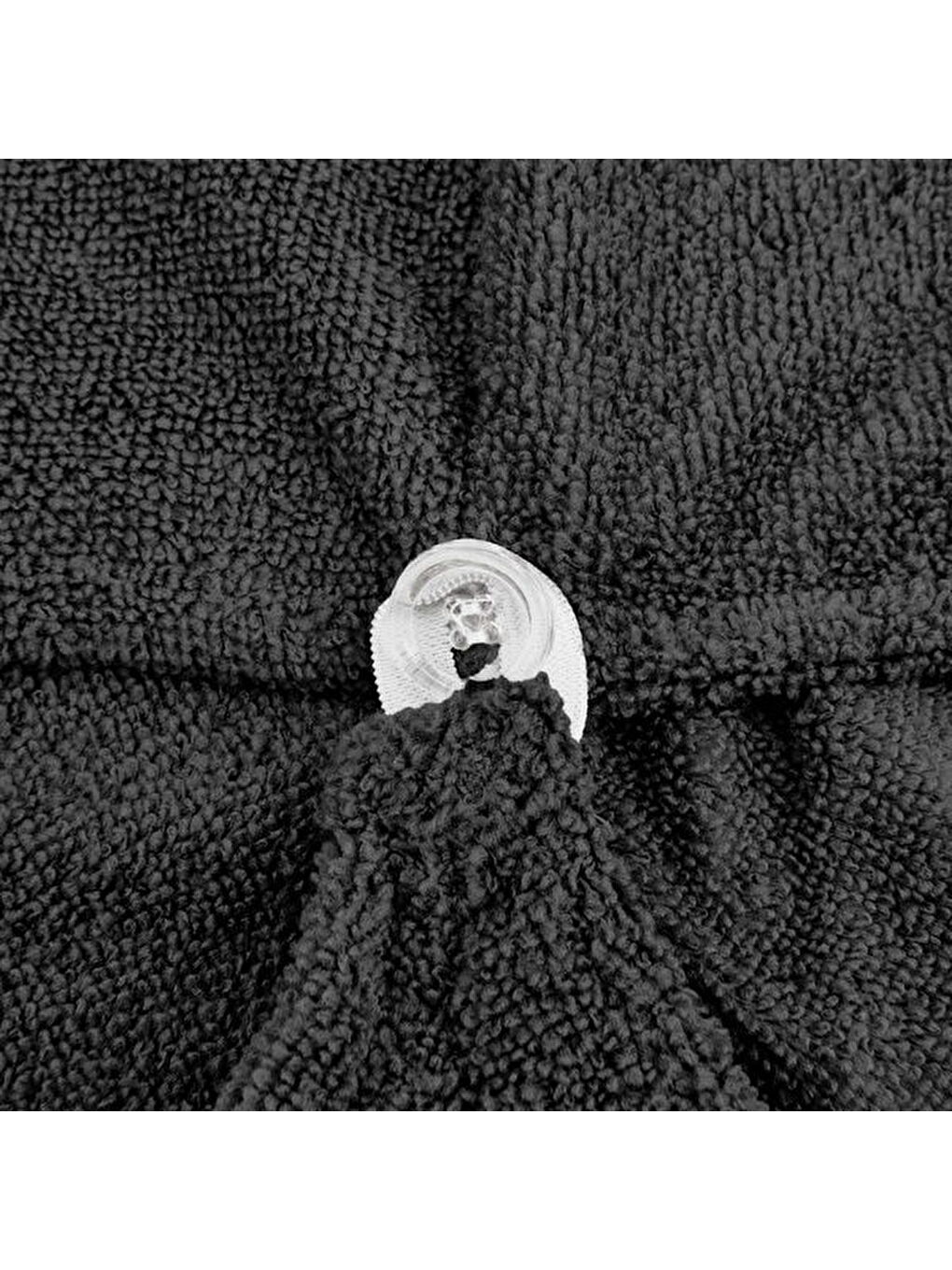 Mikrofiber Saç Havlusu - Antrasit - 57x27 cm-1