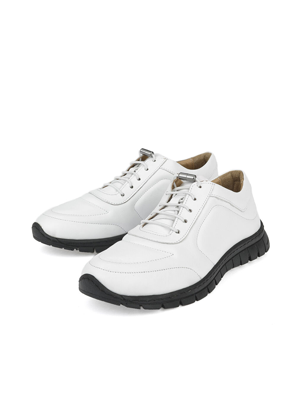 Kadın Hakiki Deri Sneaker 143992ZSP200 Beyaz