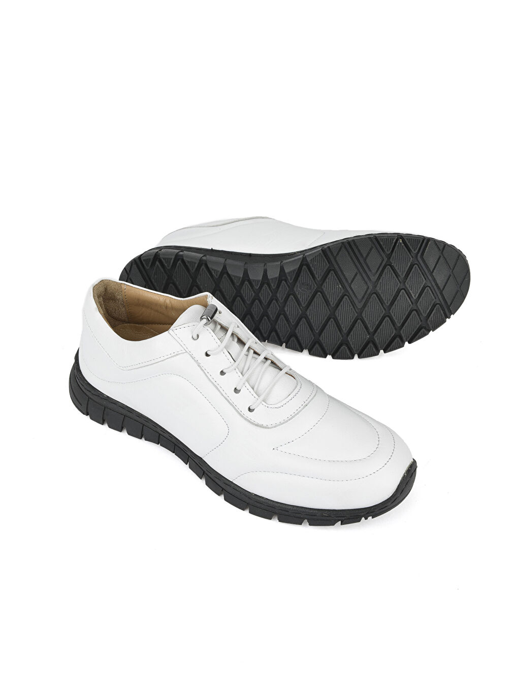 Kadın Hakiki Deri Sneaker 143992ZSP200 Beyaz-1