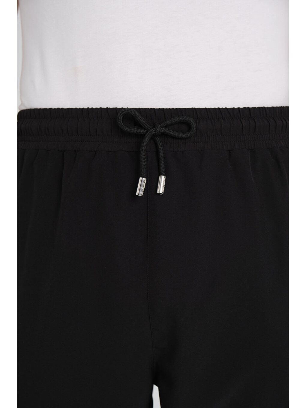 Desenli Siyah Mavi Uzun Erkek Havuz Ve Deniz Şortu 2420-5