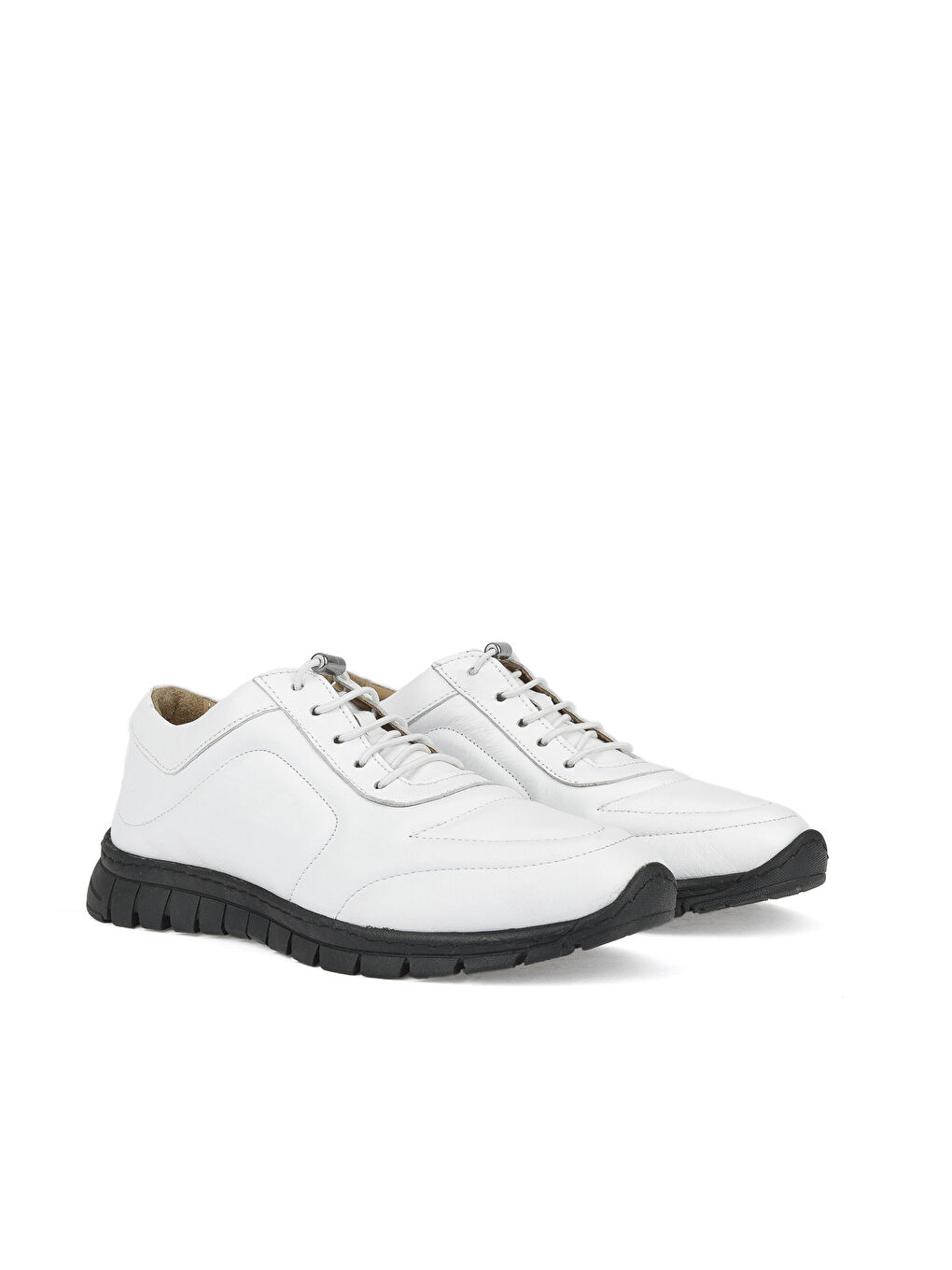 Kadın Hakiki Deri Sneaker 143992ZSP200 Beyaz-3