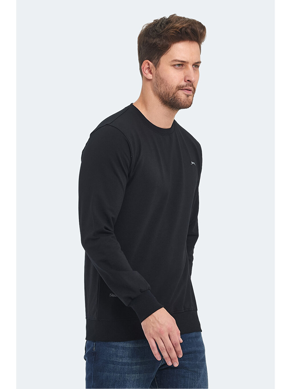 ORVAR IN Erkek Sweatshirt Siyah-2