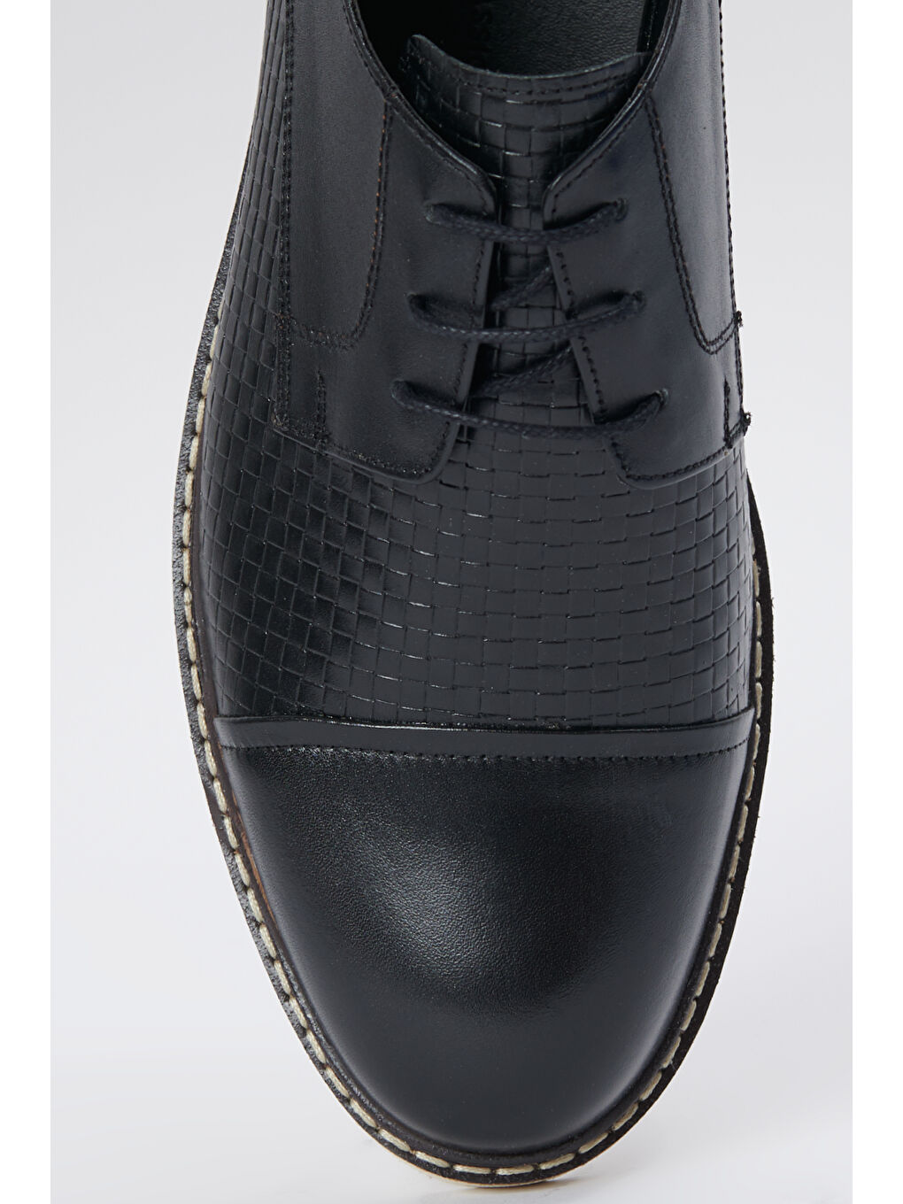 Erkek Siyah Klasik Deri Ayakkabı-2