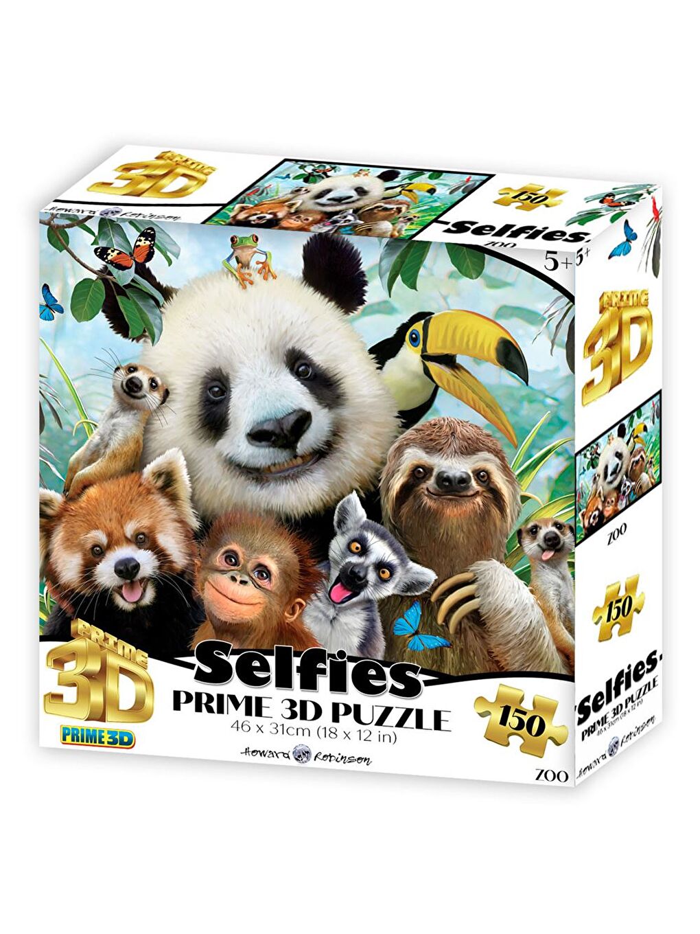 Hayvanat Bahçesi Selfie Puzzle 150 Parça 20897