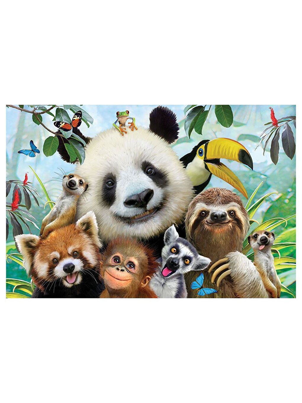 Hayvanat Bahçesi Selfie Puzzle 150 Parça 20897-1