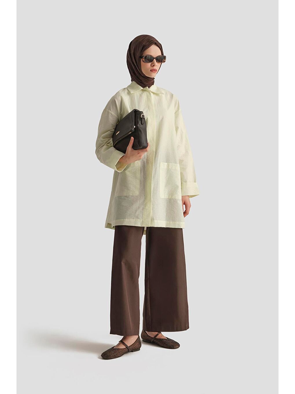 Pamuk Karışımlı Kap 25Kd4008 Açık Sarı