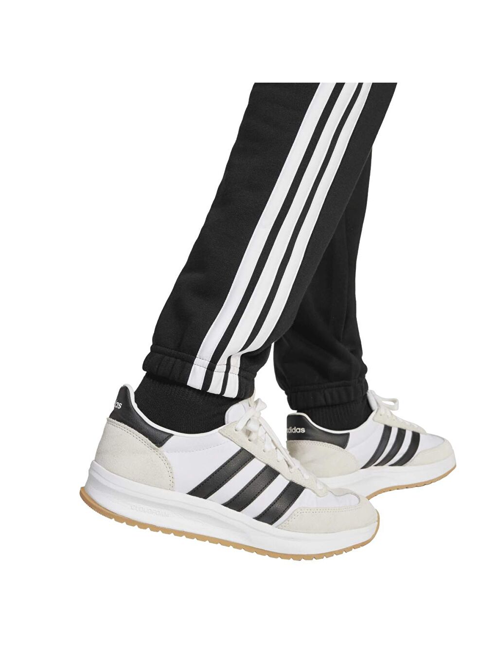 3 Stripes Fleece 280 Çocuk Siyah Eşofman Altı-3