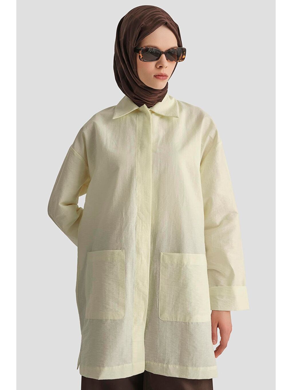 Pamuk Karışımlı Kap 25Kd4008 Açık Sarı-1