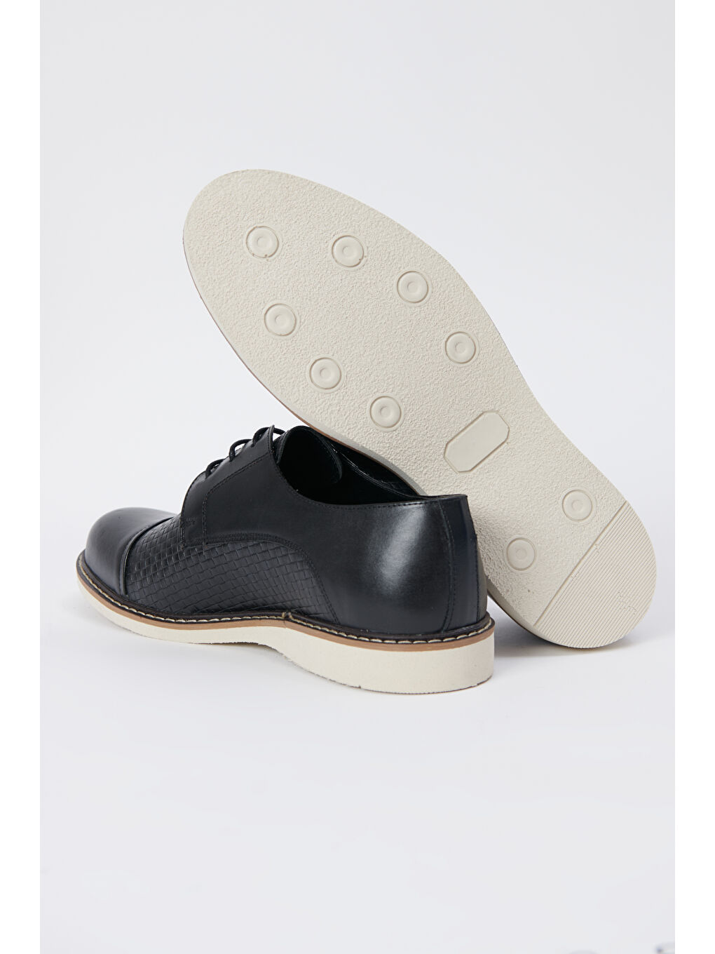 Erkek Siyah Klasik Deri Ayakkabı-3