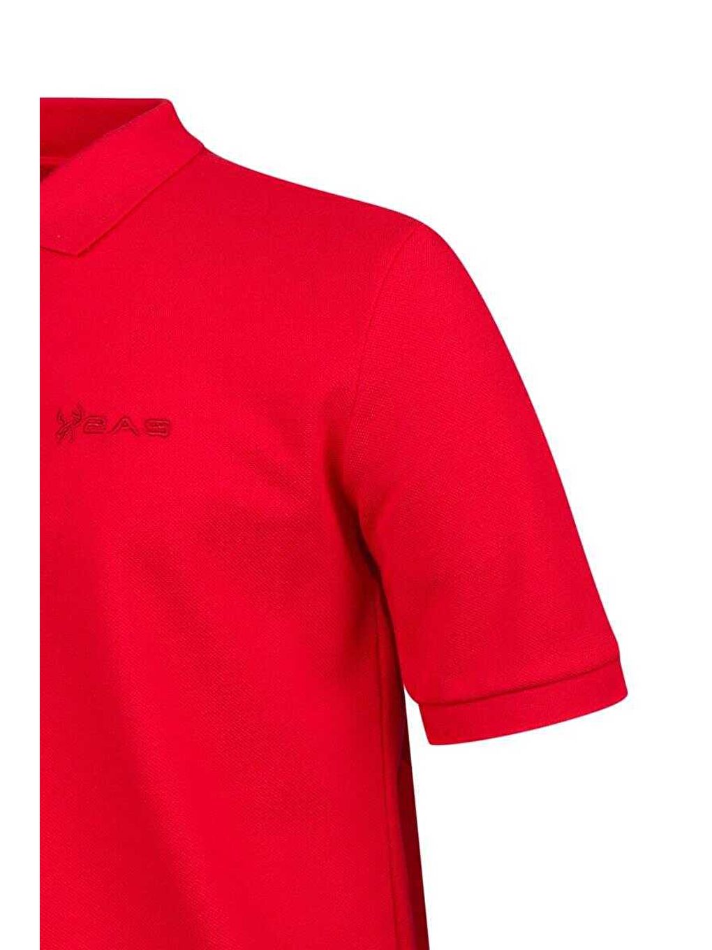 Kırmızı Art Erkek Polo Yaka T-shırt-2