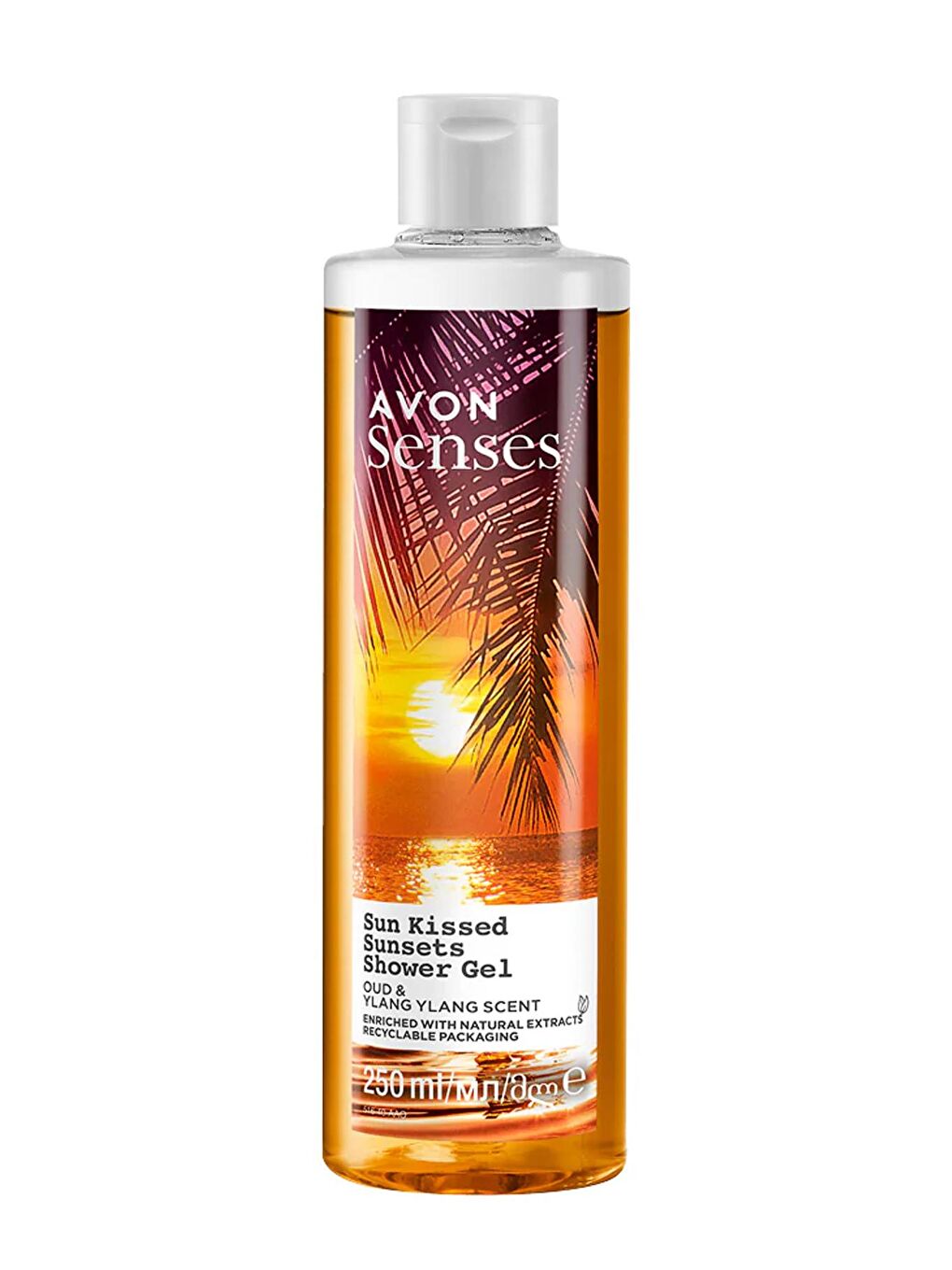 AVON Renksiz Senses Sun Kissed Sunsets Duş Jeli 250 Ml.