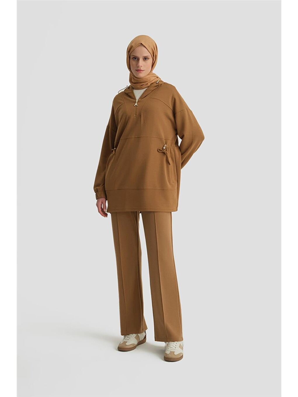 Kahverengi Sweat 24Kd6803 Camel-2