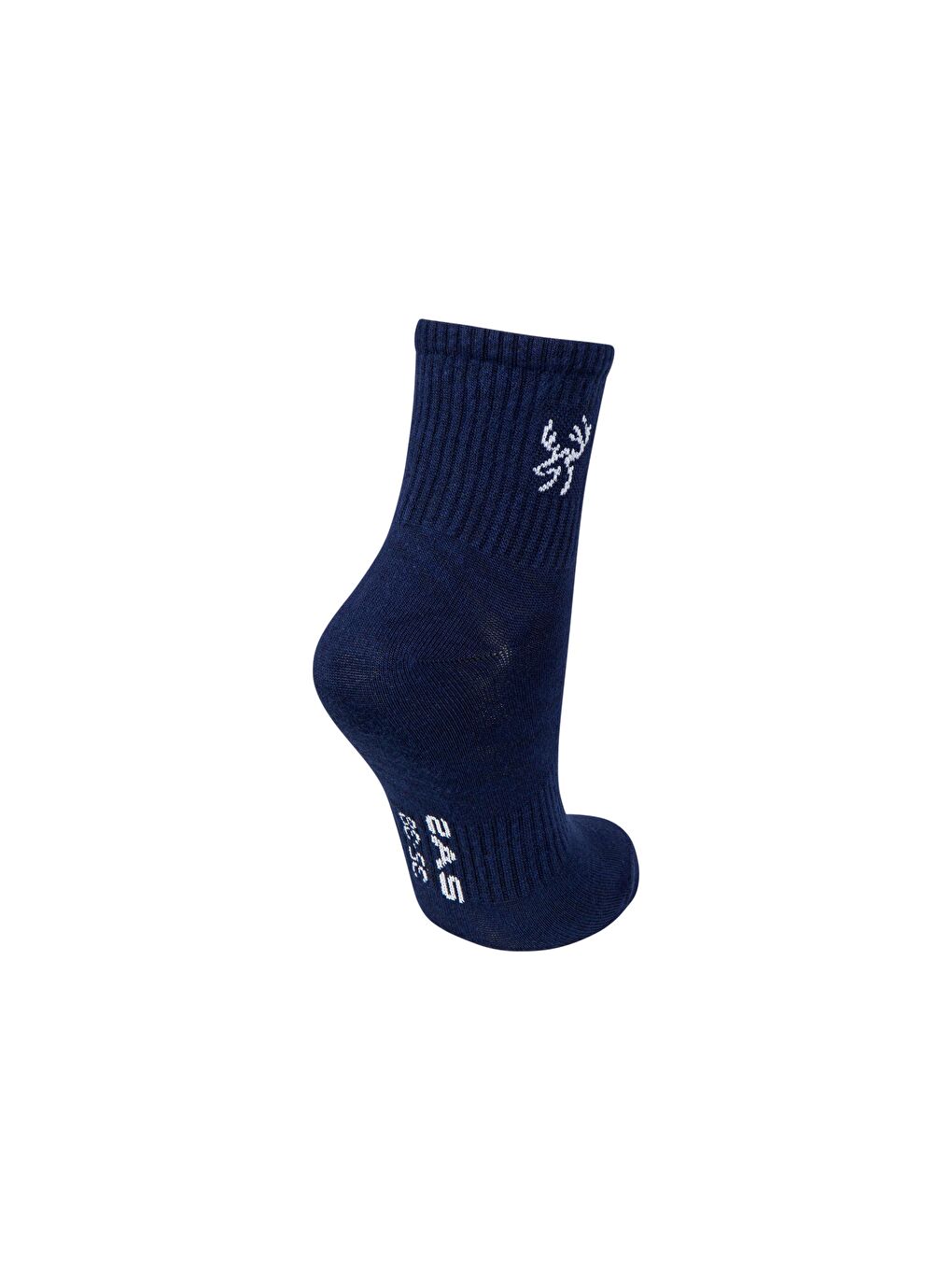 Kısa Bambu Spor Çorap Lacivert-2