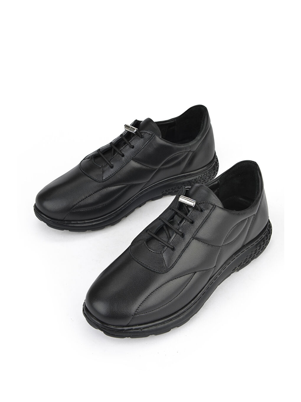 Kadın Hakiki Deri Sneaker 143992ZN2004 Siyah