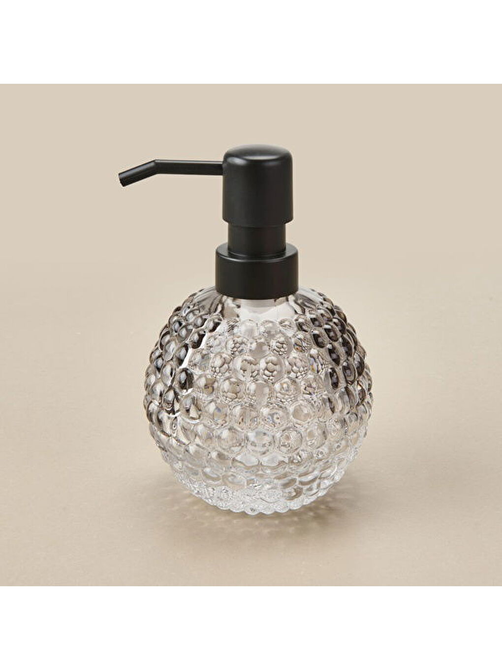 Damla Desenli Sıvı Sabunluk - Antrasit