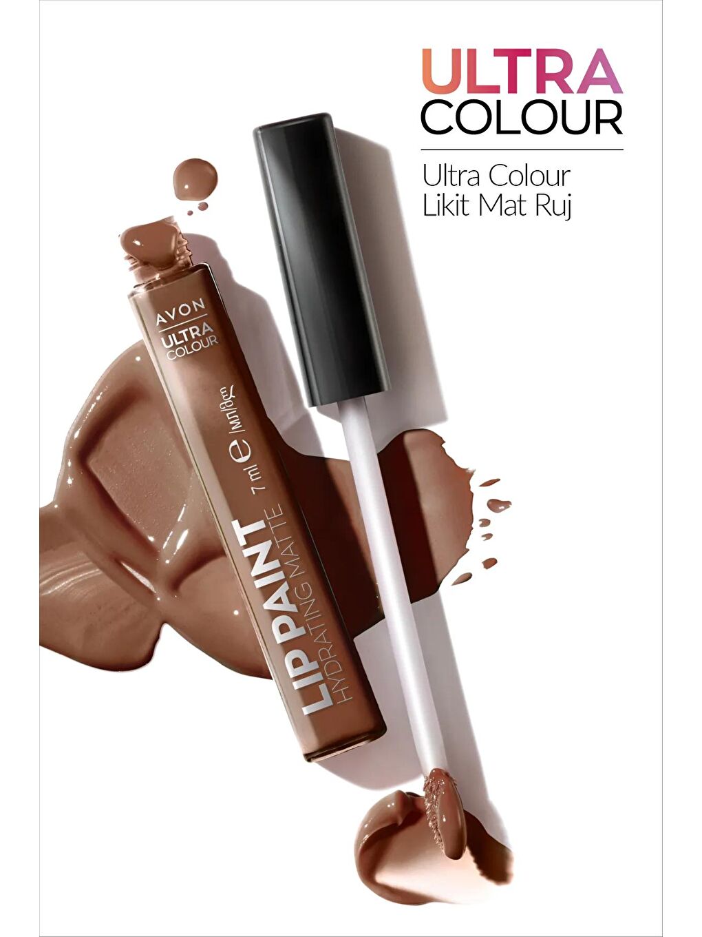 AVON Ultra Colour Ultra Likit Mat Ruj 7 Ml. Brownie For Dessert - 1