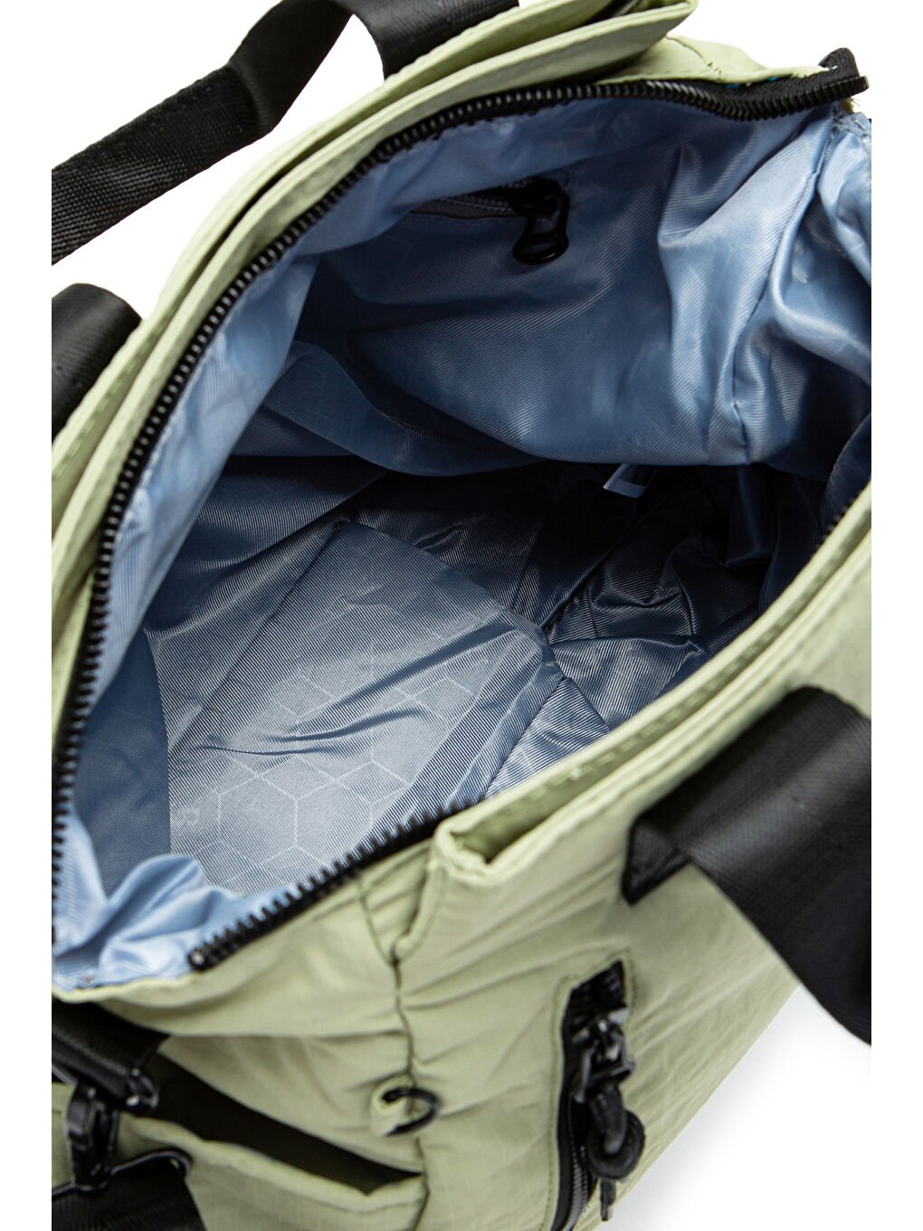 Klinkır Kumaş Kadın Çapraz Çanta Darrel Asker Yeşili-5