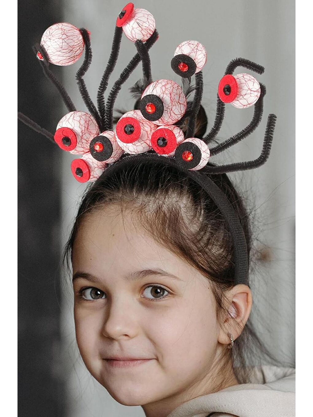 Siyah Kanlı Gözler Korkunç Parti Tacı-1