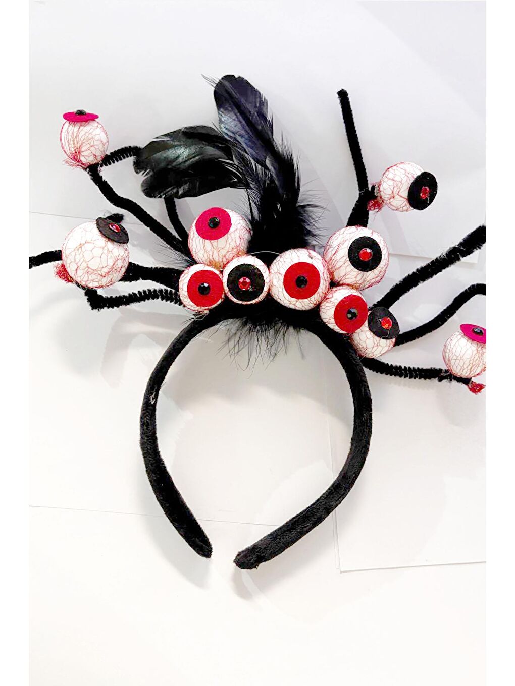 Siyah Kanlı Gözler Korkunç Parti Tacı-2