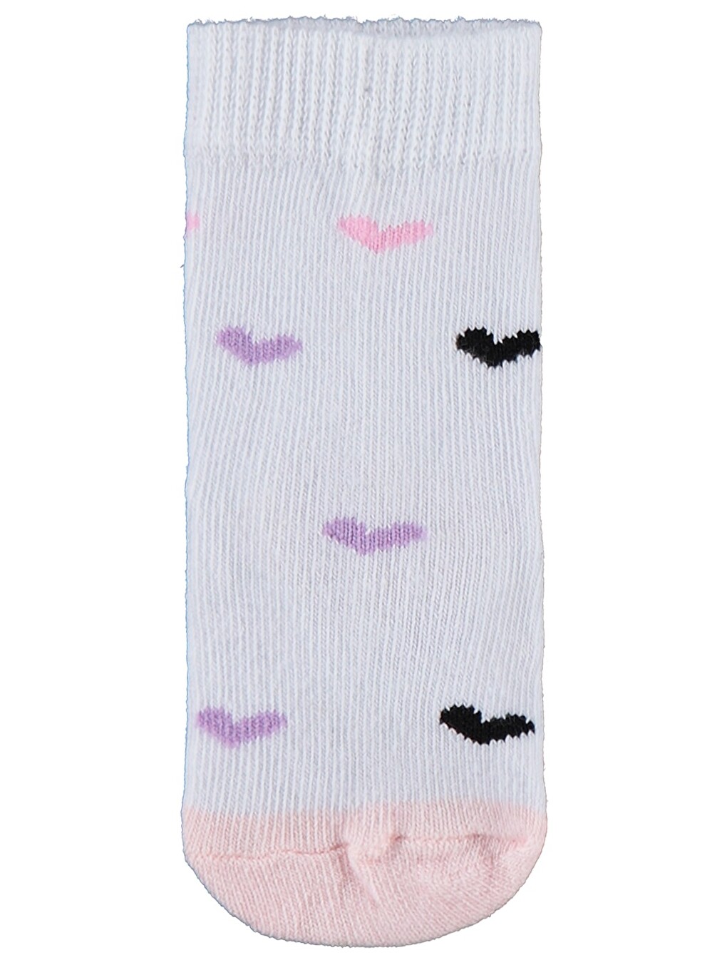 Beyaz Baby 3'lü 6- Bebek Kız Çorap Set - Standart-2