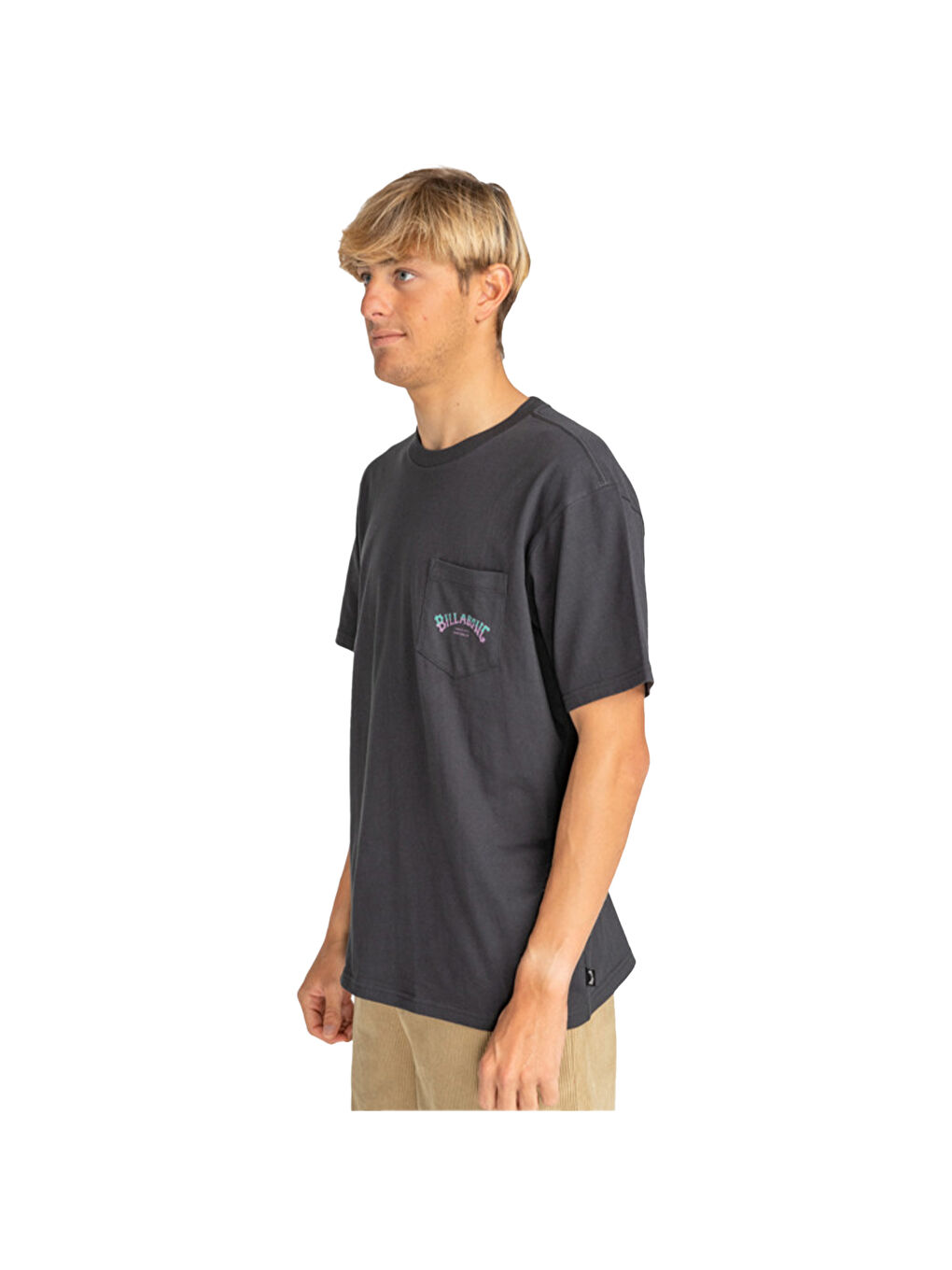 Stacked Arch Pkt Erkek Siyah Tişört-2