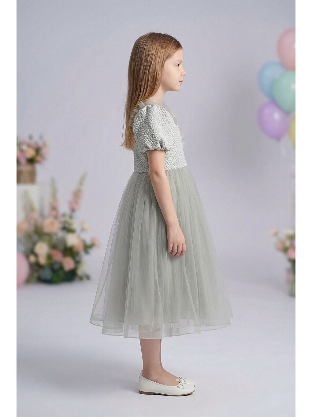 Haki Kız Çocuk Abiye-1