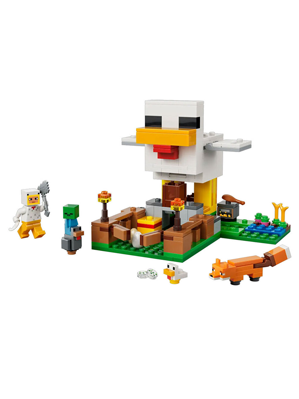 Minecraft Tavuk Çiftliği 21585-1