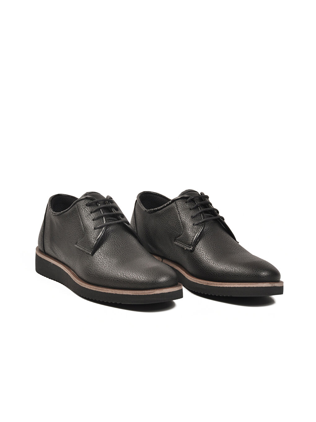 Siyah Bağcıklı Erkek Casual Ayakkabı 232 M-2