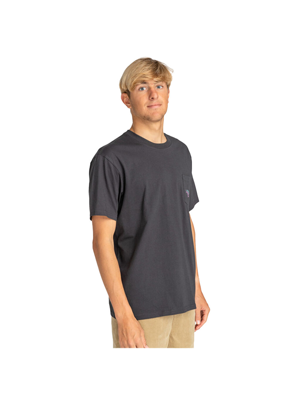 Stacked Arch Pkt Erkek Siyah Tişört-4