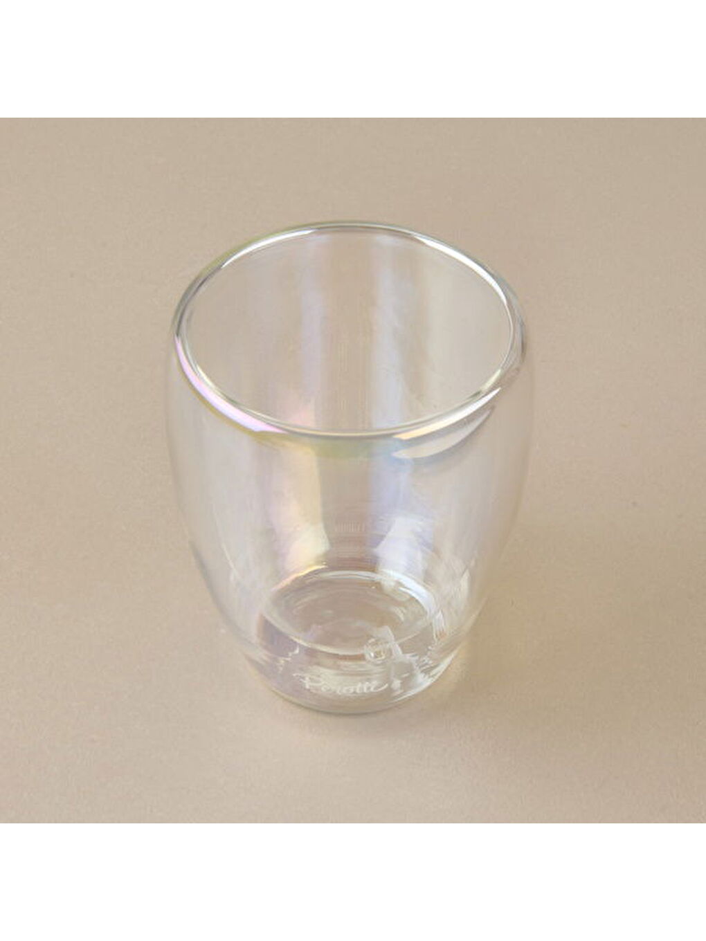 Renksiz Colors Çift Cidarlı Bardak - Şeffaf - 350 ml-3