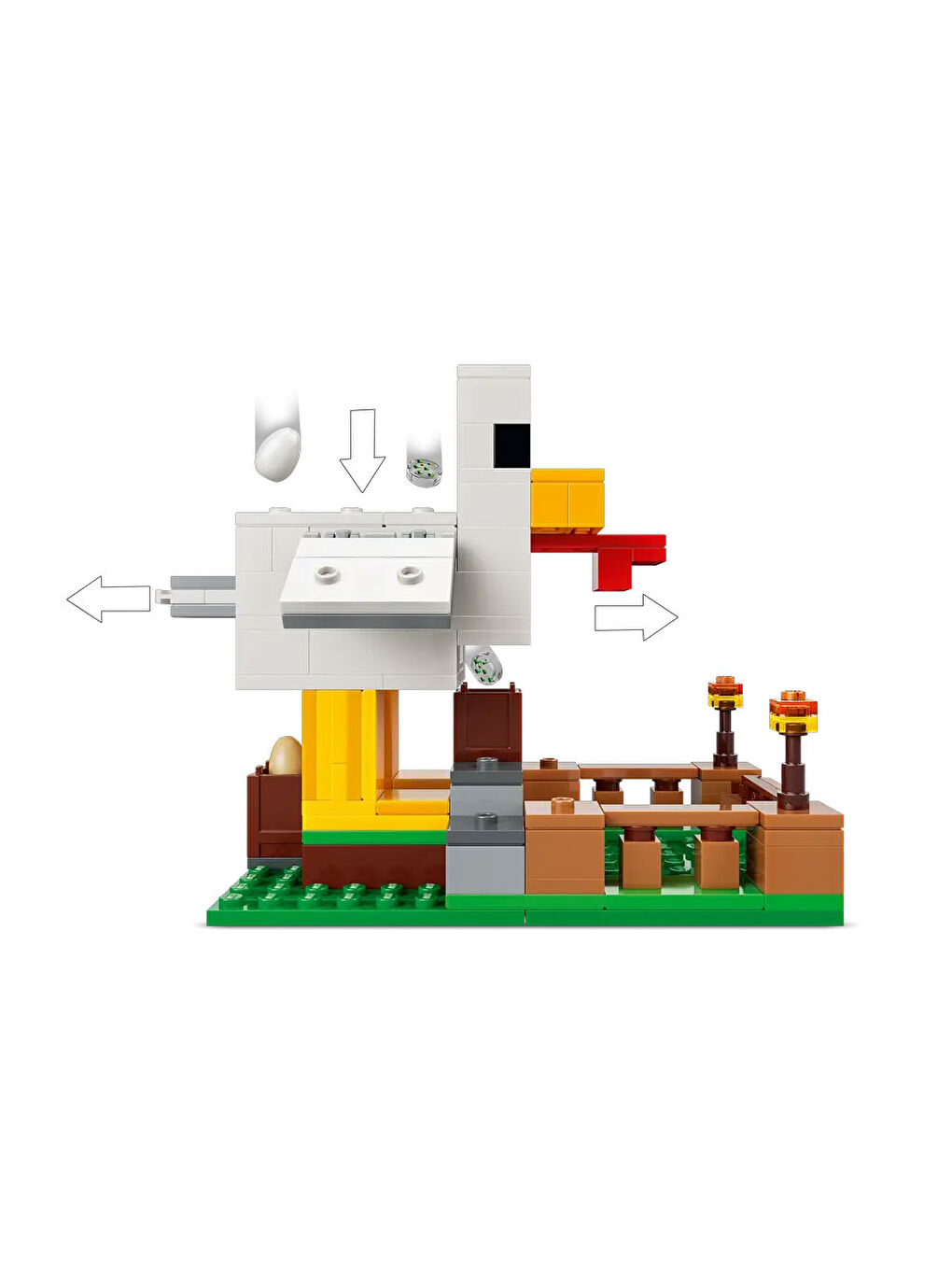 Minecraft Tavuk Çiftliği 21585-4