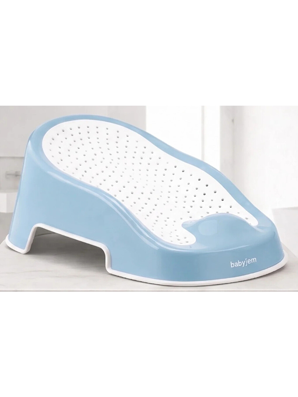 Soft Banyo Desteği Bebek Yıkama Yardımcısı Soft Mavi-1