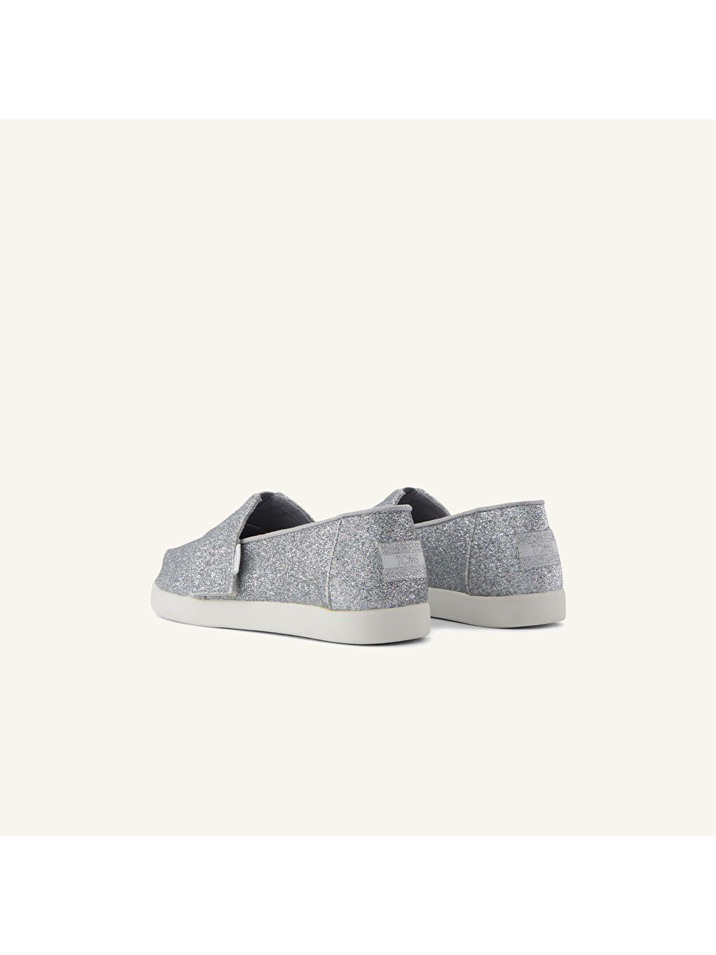 Gri Kız Çocuk Gümüş Babet Espadril-2