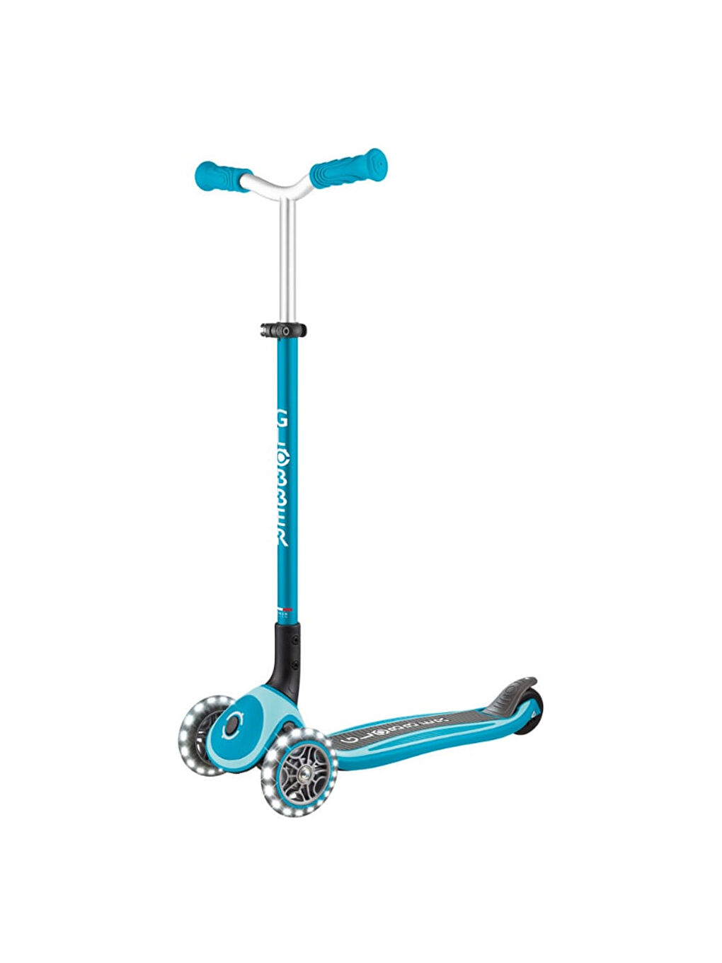 Master Işıklı Katlanabilir Scooter Okyanus Mavisi 663-100-3