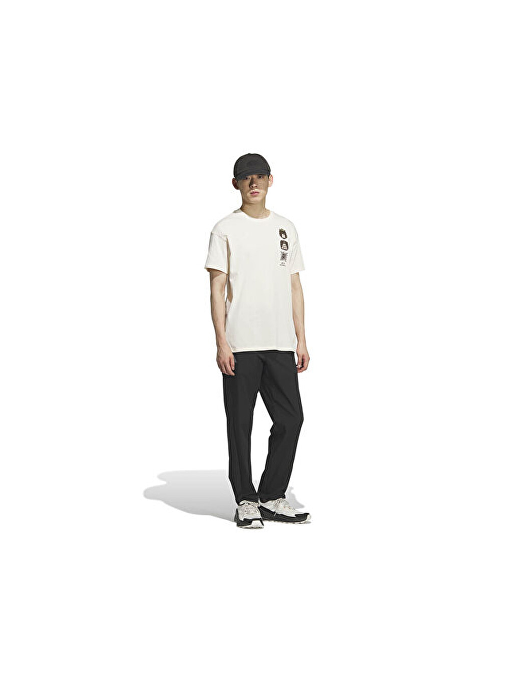 Terrex Mt Gfx Tee Erkek Outdoor Tişörtü Ke7078 Beyaz-3