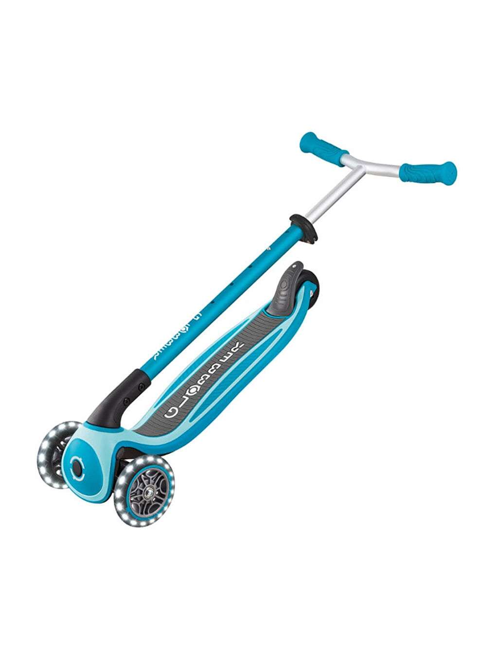 Master Işıklı Katlanabilir Scooter Okyanus Mavisi 663-100-5