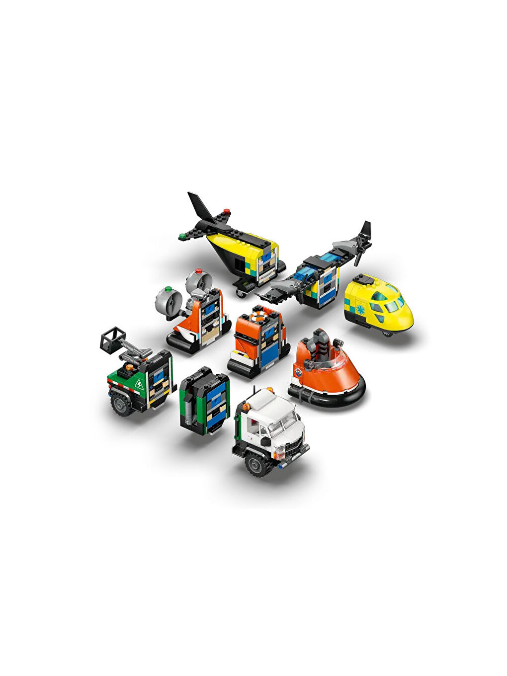 City Uçak, Servis Kamyonu ve Hoverkraft Karışımı 60505-4