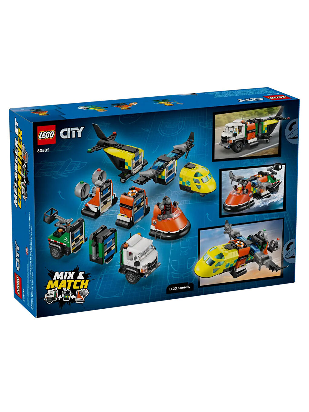 City Uçak, Servis Kamyonu ve Hoverkraft Karışımı 60505-8