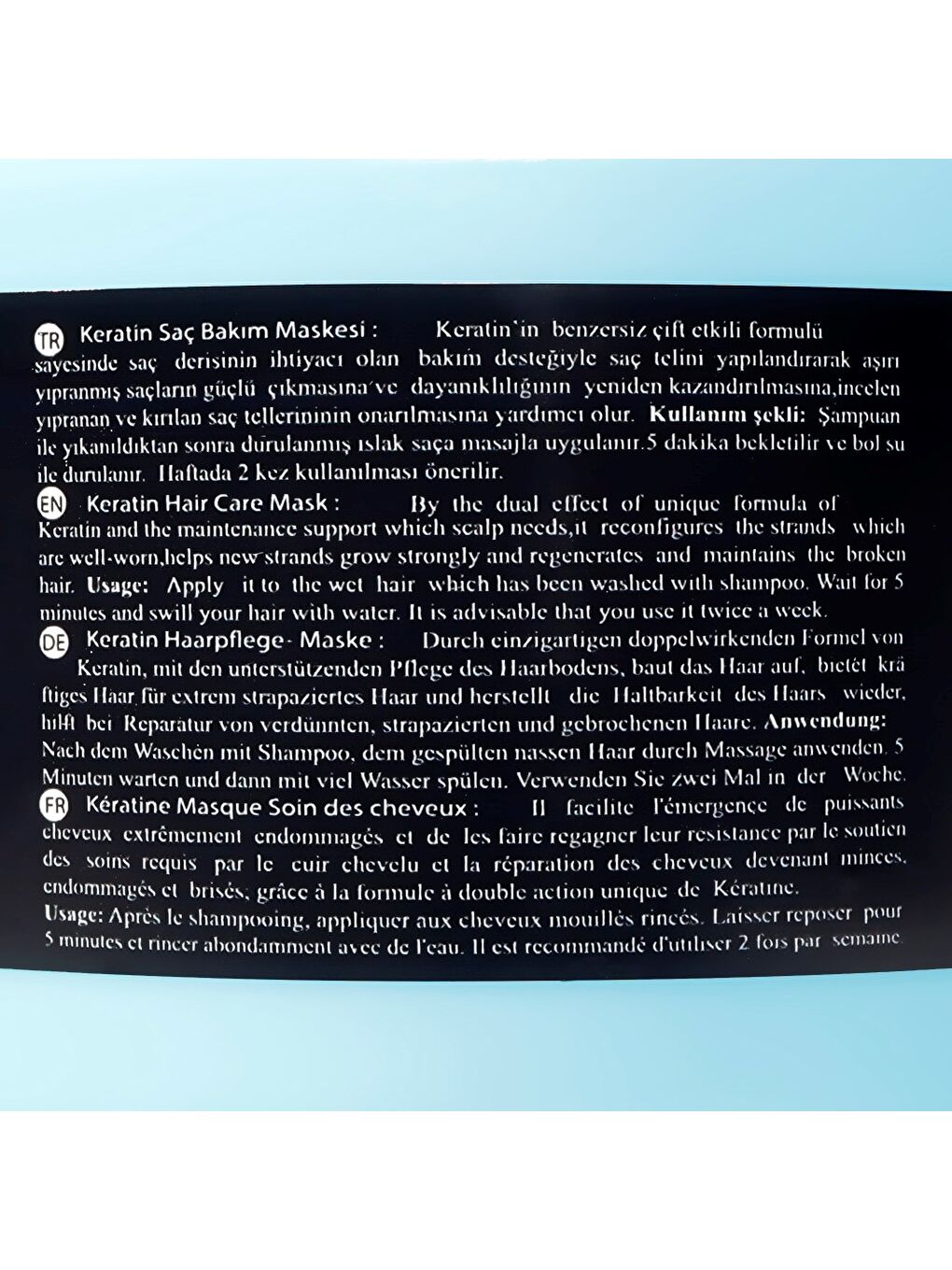 Kalsedon Protein Pro Keratin + Silk Saç Bakım Maskesi-3