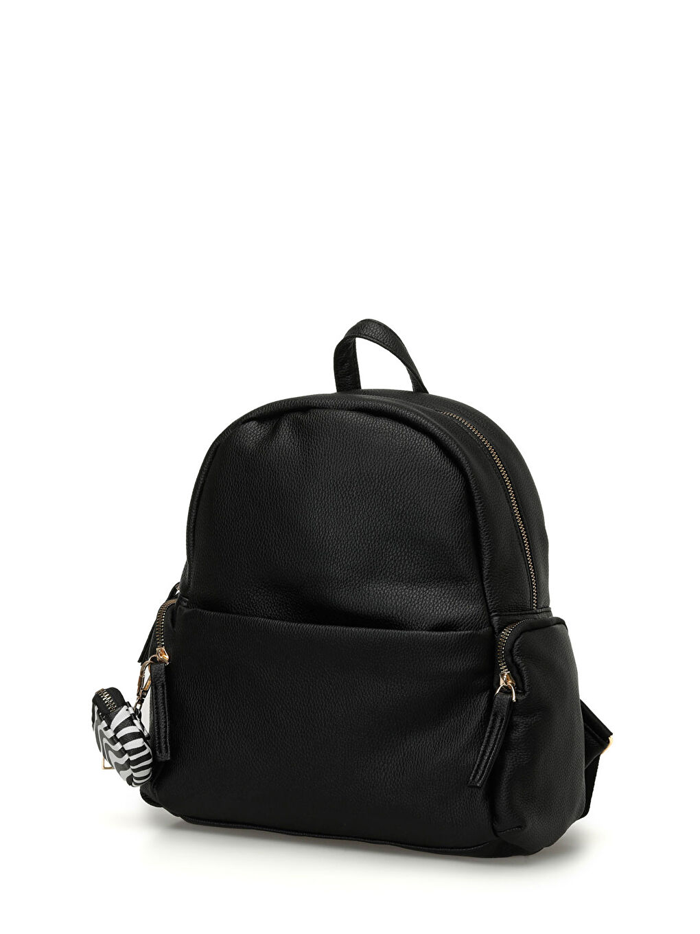 NTRL BZKLU SRT 4PR Siyah Kadın Sırt Çantası-1