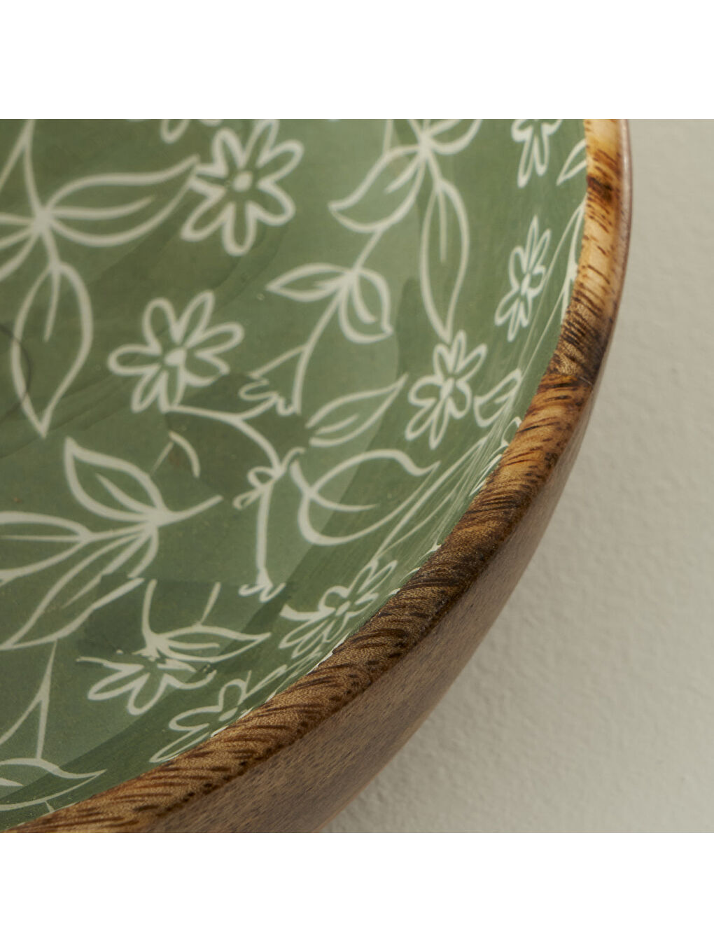 Floral Mango Sunum Kasesi Yeşil (30x8 cm)-2