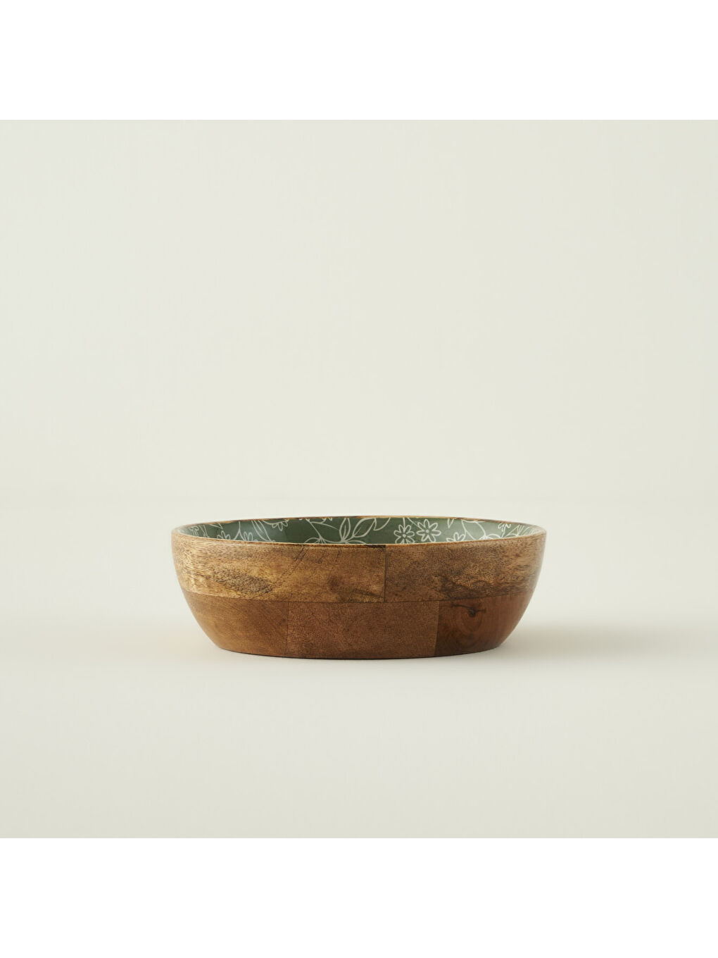 Floral Mango Sunum Kasesi Yeşil (20x6 cm)