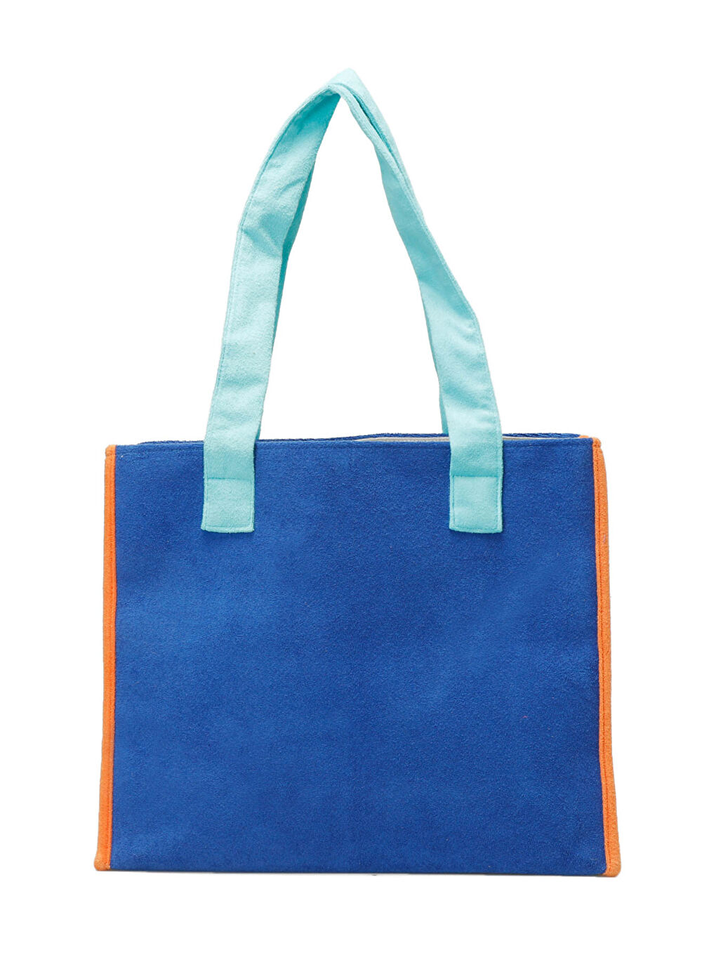 Mavi HAVLU  SUMMER PLJ 5FX Saks Kadın Plaj Çantası-2