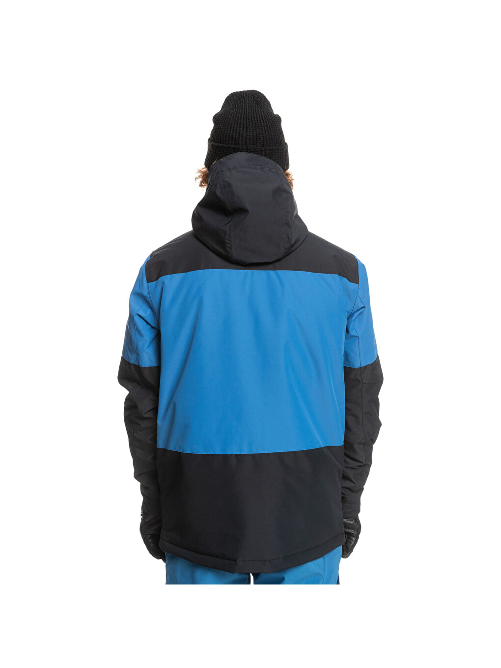 Mission Block Erkek Siyah Snowboard Ceketi-4