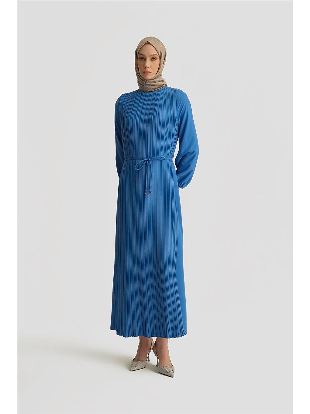 Elbise Ortd9435-1 Bebe Mavisi-1