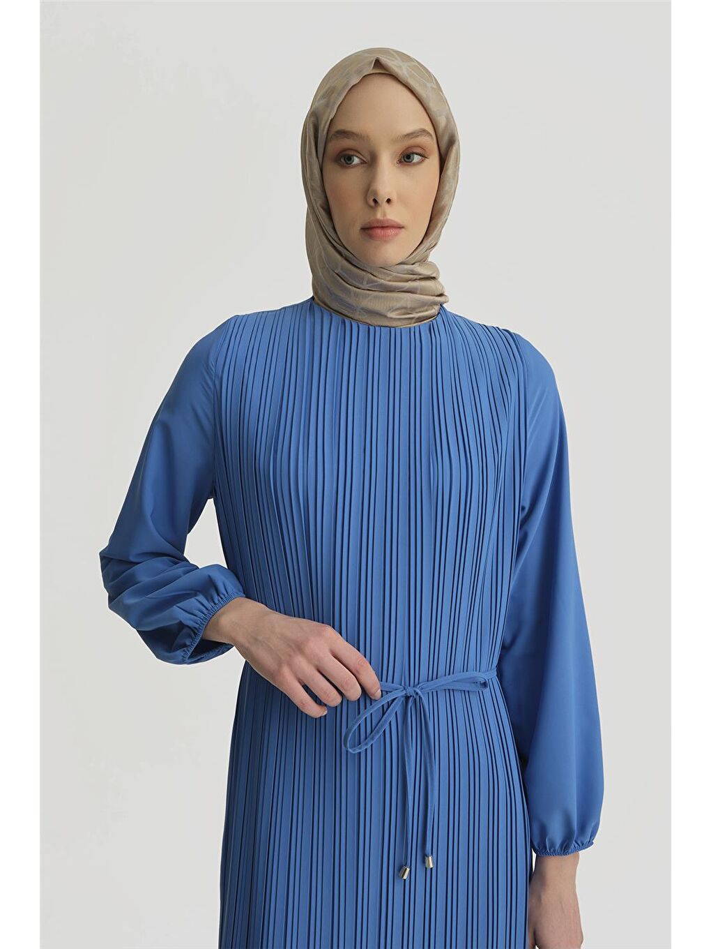 Elbise Ortd9435-1 Bebe Mavisi-2