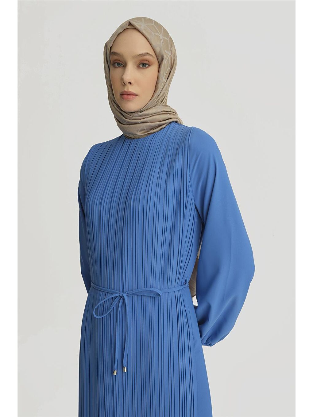 Elbise Ortd9435-1 Bebe Mavisi-3